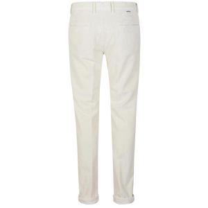 Pantalone Velluto Incotex Bianco Taglia 33 Incotex  Taglia 33