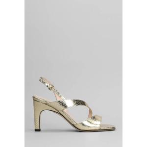 Sandali  in Pelle Platino