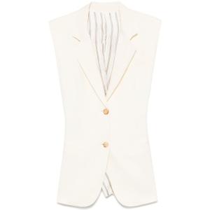 Gilet con motivo paisley in jacquard