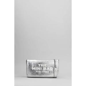 Borsa a spalla The mini bag in Pelle Argento