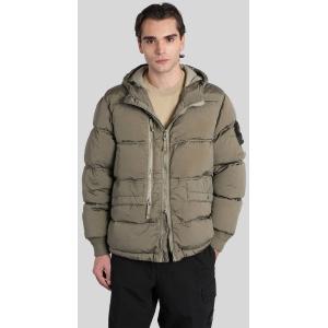 Piumino in Poliammide Verde