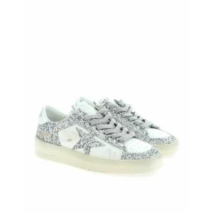 Sneakers Stardan Con Glitter Bianche E Argent Golden Goose Metallico Taglia 35 Golden Goose  Taglia 35