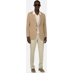 Boggi, Giacca In Misto Cotone Crepe Solaro B Jersey, Uomo, Nocciola, Taglia: 48