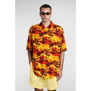 Camicia  in viscosa Arancione