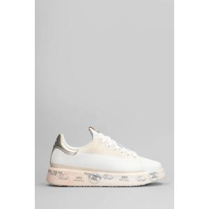 Sneakers Belle in Pelle Bianca