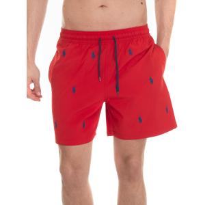 Ralph Lauren Boxer mare Rosso-blu Poliestere Uomo