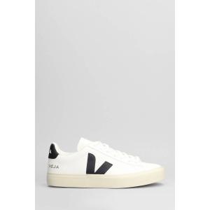 Sneakers Campo in Pelle Bianca