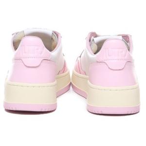Sneaker Medalist Basse In Pelle Bicolore Autry Nude e Neutro Taglia 35 Autry Taglia 35