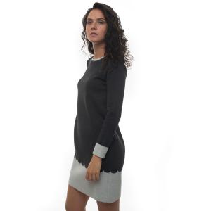 Maria Bellentani Abito in maglia Grigio Lana Donna