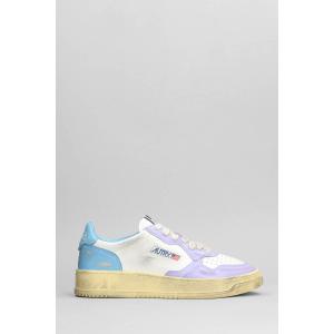 Sneakers Sup Vint in Pelle Bianca
