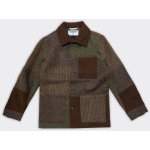 Sebago Giacca Dorr Patchwork Brown Multicolor