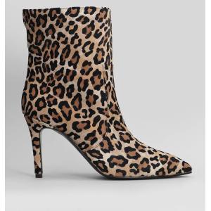 tronchetti tacco alto  in Camoscio Animalier