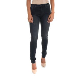 Love Moschino Jeans 5 tasche Denim grigio Cotone Donna