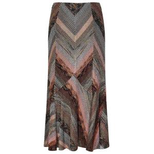 Gonna Midi Svasata Missoni Fantasia e Rigato Taglia 42 Missoni  Taglia 42