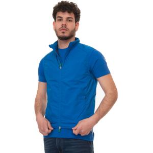 Save the Duck Gilet con zip Mars Bluette Poliestere Uomo