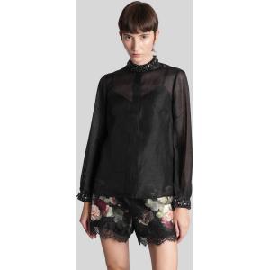 Camicia  in lino Nero