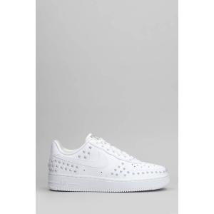 Sneakers Air Force 1 07 XX in Pelle Bianca