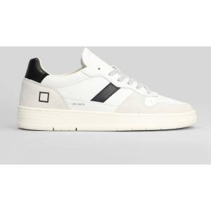 Sneakers Court 2.0 Vintage in pelle e camoscio Grigio