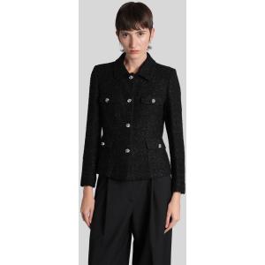 Giacca Casual India in Cotone Nero