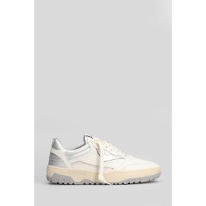 Sneakers Olimpia in Pelle Bianca