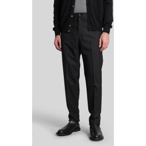 Pantalone P-garcon in Lana Nera