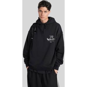 Felpa  in Cotone Nero