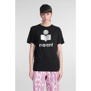 T-Shirt Zewel in lino Nero