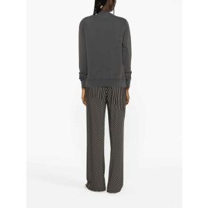 Felpa In Cotone Con Logo Golden Goose Grigio Taglia XS Golden Goose Taglia XS