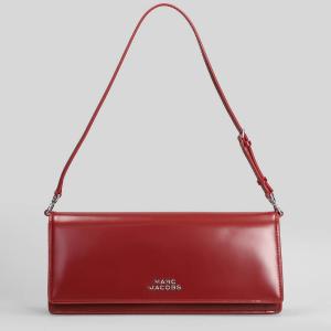 Borsa a spalla The mirror shoulder  in Pelle Bordeaux