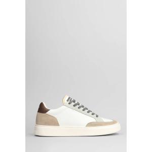 Sneakers Eclipse in Pelle Bianca