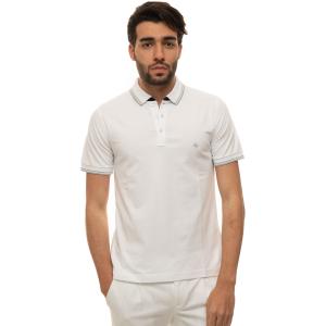 Fay Polo mezza manica Bianco Cotone Uomo