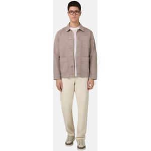 Boggi, Giacca Camicia Work In Cotone, Uomo, Taupe, Taglia: L