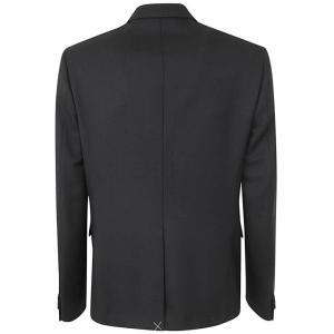 Giacca Formale In Tessuto Lana Versace Nero Taglia 48 Versace Taglia 48