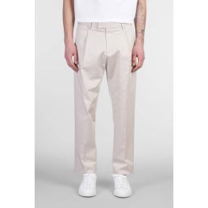 Pantalone Kim in Cotone Beige