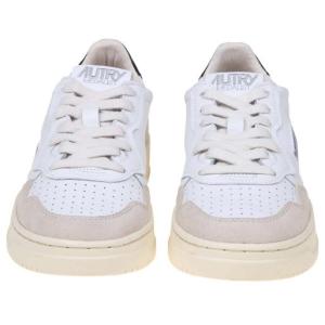Sneakers In Pelle E Camoscio  Bianco E Nero Autry Bianco Taglia 36 Autry  Taglia 36
