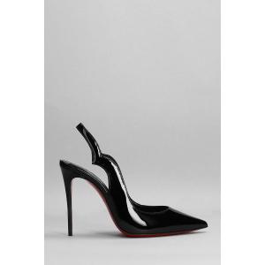 Decollete Hot chick sling in Vernice Nera