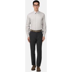 Boggi, Camicia A Righe In Cotone Regular Fit, Uomo, Marrone, Taglia: 38
