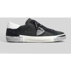 Sneakers Prsx Low in Pelle Nera