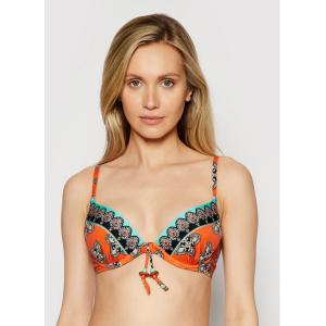 33-Bikini pezzo sopra Folk C10D20-0AN Arancione