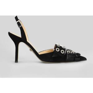 Decollete  in Pelle Nera