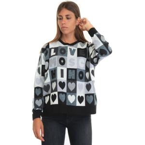 Love Moschino Maglia girocollo Nero Lana Donna