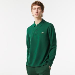 Polo Lacoste Verde Taglia 7