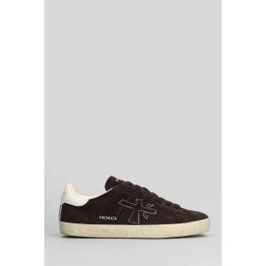 Sneakers Stevend in Camoscio Marrone