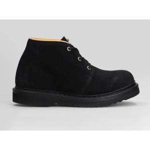 Stivali Chukka boot in Camoscio Nero