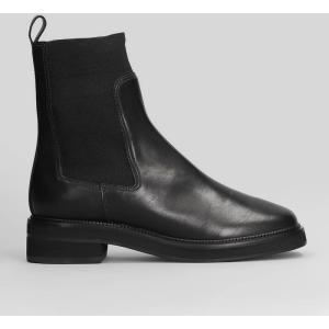 Anfibi  in Pelle Nera