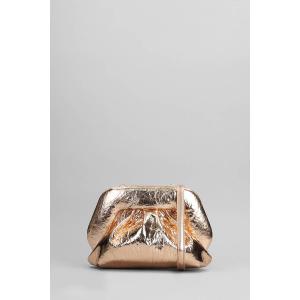 Pochette Gea Pineapple Fabric in ecopelle Rame