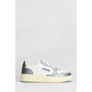 Sneakers Medalist in Pelle Argento