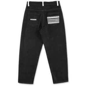 Jeans Bambina Missoni In Denim Di Cotone Nero Missoni Nero Taglia 14Y Missoni Taglia 14Y