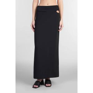 Gonna  in Poliestere Nera