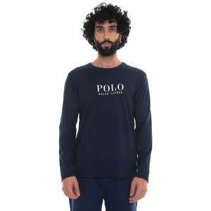 Ralph Lauren T-shirt girocollo mezza manica Blu Cotone Uomo